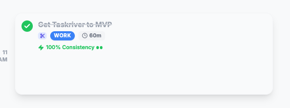 Consistency tracking
